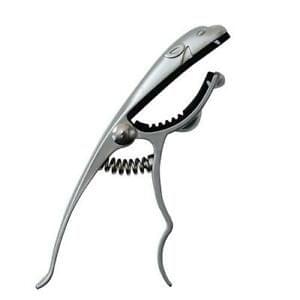 Belear Couturier Series Silver Leopard Guitar Capo